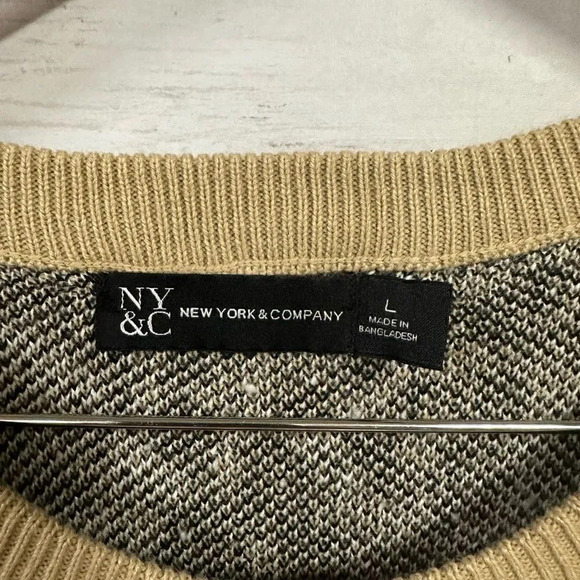 New York & Company Leopard Sweater Size L - Picture 4 of 5